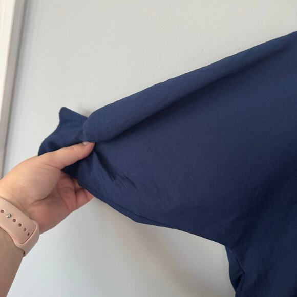 Vintage Cortiva Dolman Sleeve Colorblock Top Women's Size Large 1980s 1990s - Picture 3 of 7